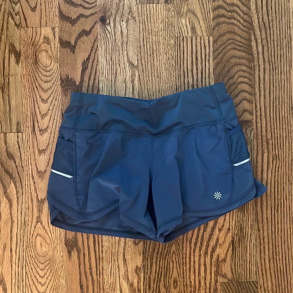Like New Blue Athleta Shorts